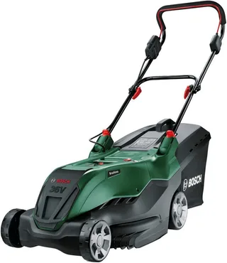 Akkurasenmäher AdvancedlRotak 36V-40-650, 40 cm Schnittbreite, mit 2xAkku 36V/2,0 Ah und Ladegerät by Bosch – product image 1 of 5
