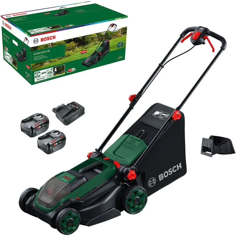 Rotak 18v2-38 Set Elektrische Grasmaaier van Bosch – productafbeelding 1 van 5