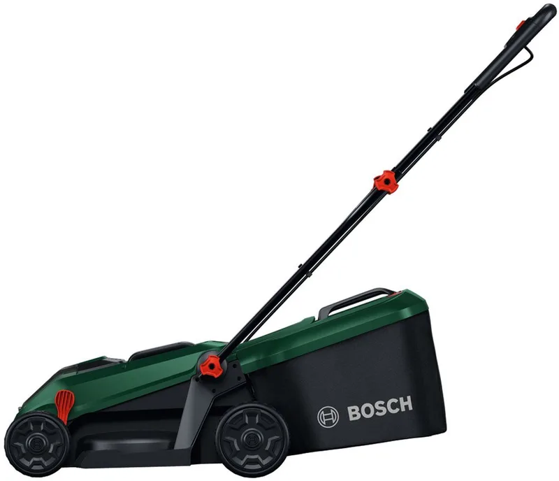 Akkurasenmäher ROTAK18V-32, 32 cm Schnittbreite, (inkl. Akku und Ladegerät), 3-in-1-Mäher für kleine bis mittelgroße Rasenflächen de Bosch Home & Garden – image du produit 4 sur 5