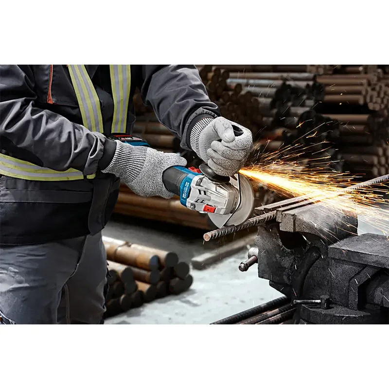 Amoladora Accu Gws 18v-8 Haakse Slijper van Bosch – productafbeelding 4 van 6