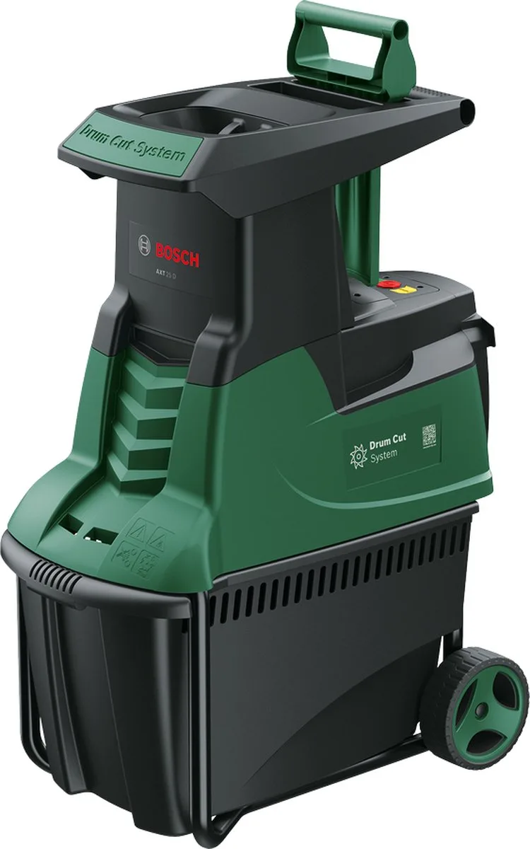 AXT 25 D Hakselaar - 2.500 W - Incl. 53 L opvangbak en aanduwstok van Bosch – productafbeelding 1 van 3