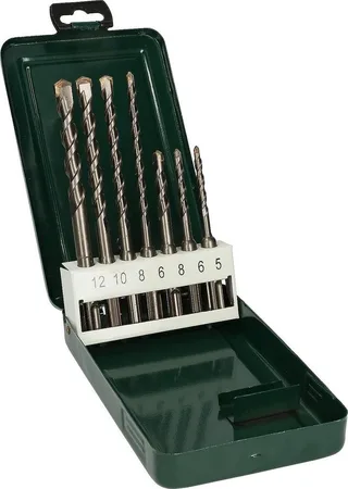 Betonbohrer Bosch 7tlg. Set (5-12 mm) Hammerbohrer-Set SDS-plus by Bosch Professional – product image 1 of 5