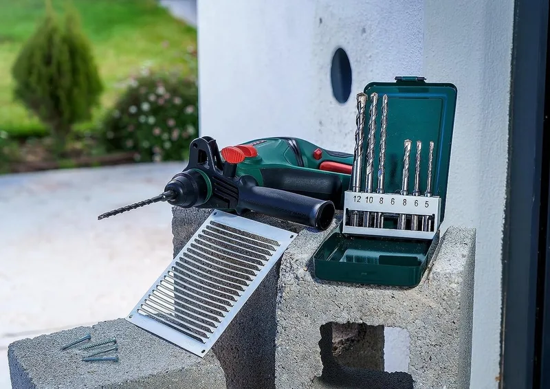Betonbohrer Bosch 7tlg. Set (5-12 mm) Hammerbohrer-Set SDS-plus by Bosch Professional – product image 4 of 5