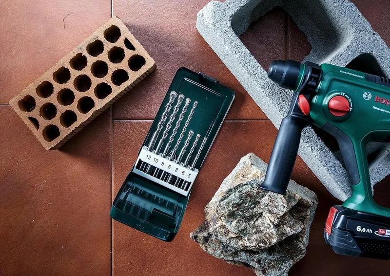 Betonbohrer Bosch 7tlg. Set (5-12 mm) Hammerbohrer-Set SDS-plus by Bosch Professional – product image 5 of 5