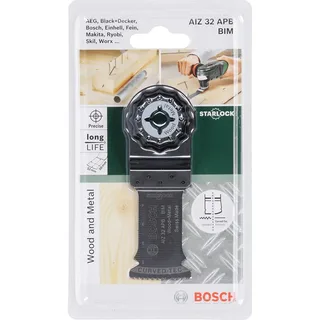 BIM invalzaagblad AIZ 28 EB Wood & Metal 50 x 28 mm by Bosch Professional – product image 2 of 2