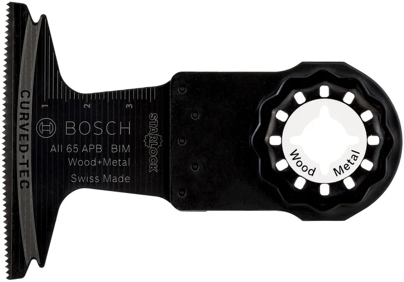 BIM invalzaagblad AIZ 65 BB Wood and Nails 40 x 65 mm fra Bosch Professional – produktbillede