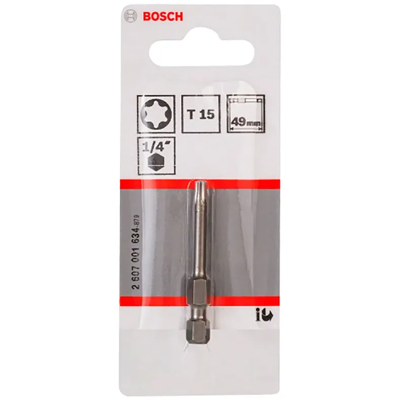 Bit extra-hard T15, 49 mm by Bosch – product image 2 of 2