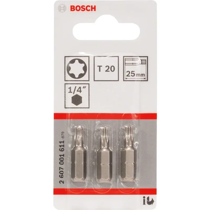 Bit extra-hard T20 - 25 mm de Bosch – image du produit 2 sur 2