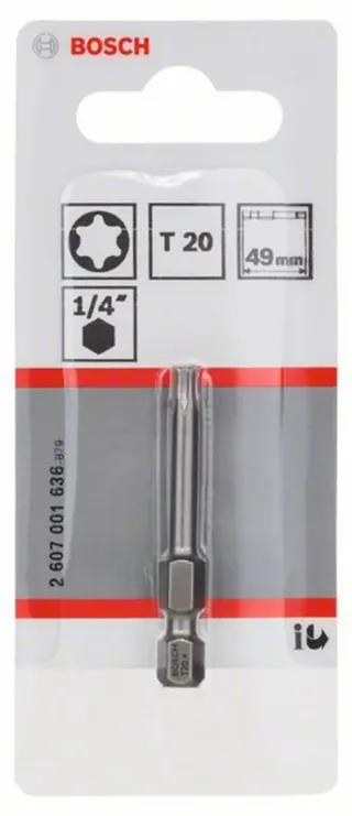 Bit extra-hard T20, 49 mm by Bosch – product image 2 of 2