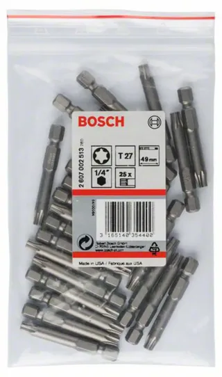 Bit extra-hard T27, 49 mm van Bosch – productafbeelding 2 van 2