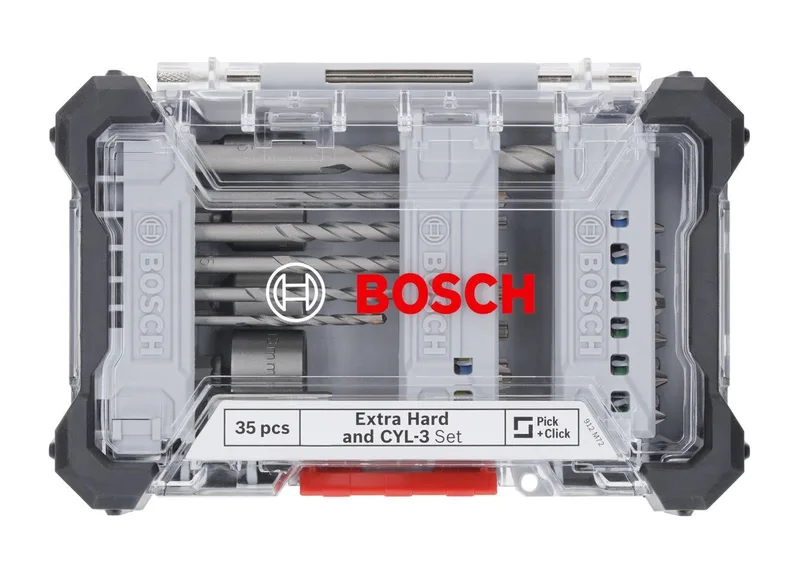 Bit-Set Bosch Extra Hard Impact Schrauberbits und CYL-3 de Bosch – image du produit 2 sur 3