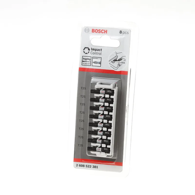 Bits Impact 25mm t25(8) de Bosch – image du produit