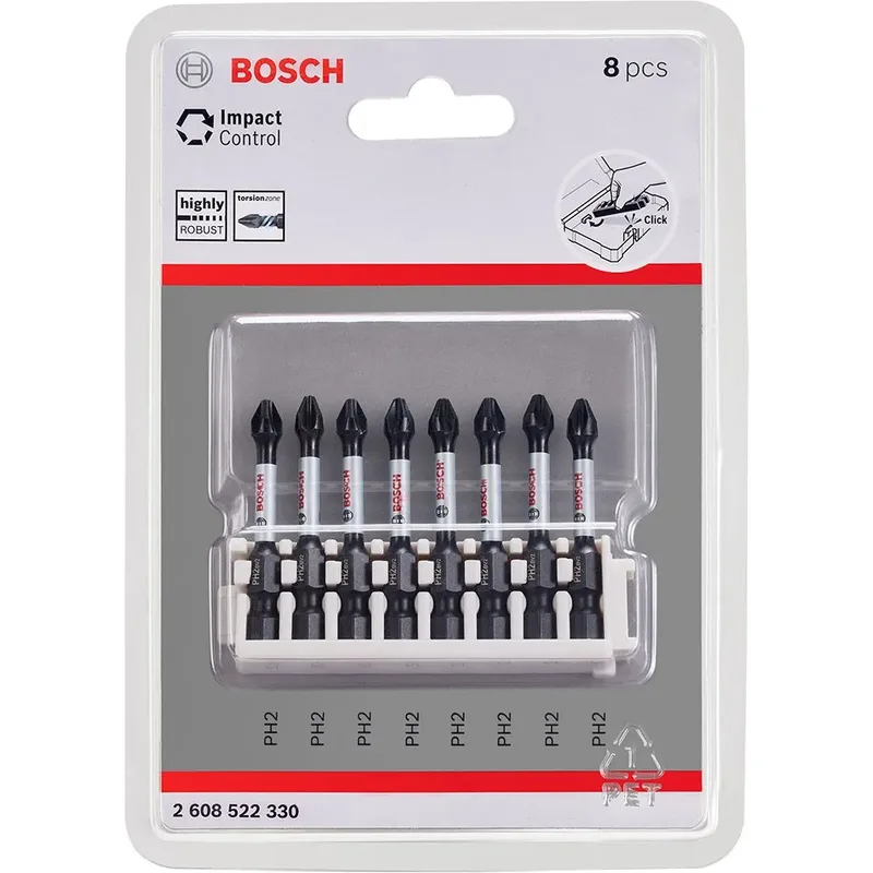 BITS IMPACT PH2 50MM 8STK by Bosch – product image
