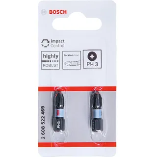 Bits PH3 Impact 25 mm 2 stuks. von Bosch – Produktbild 1 von 2