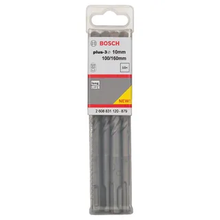 boorhamer plus-3 10x100x160mm 10 st. - 2608831120 de Bosch Home & Garden – image du produit 1 sur 3