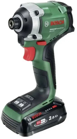 Bosch - 18V Accu slagmoersleutel UID 18V-210, 1x accu 2,0 Ah Li-Ion, lader 06039E7001 van Bosch – productafbeelding 1 van 5