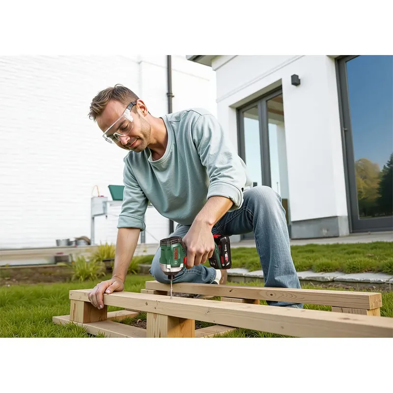 Bosch - 18V Accu slagmoersleutel UID 18V-210, 1x accu 2,0 Ah Li-Ion, lader 06039E7001 van Bosch – productafbeelding 3 van 5