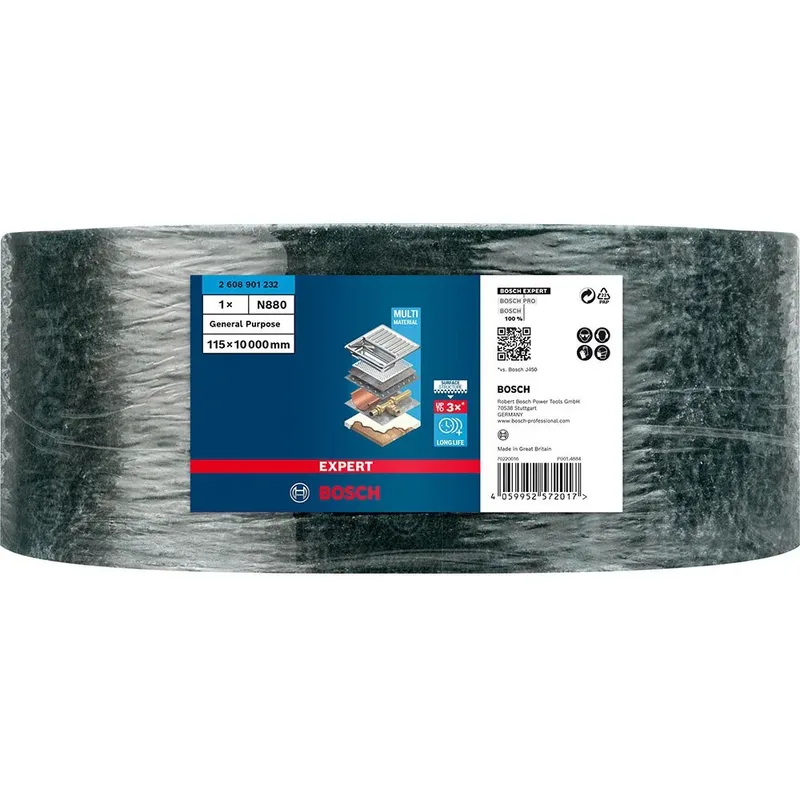 Bosch 2 608 901 232 Abrasive sanding roll 1 pc(s) van Bosch – productafbeelding