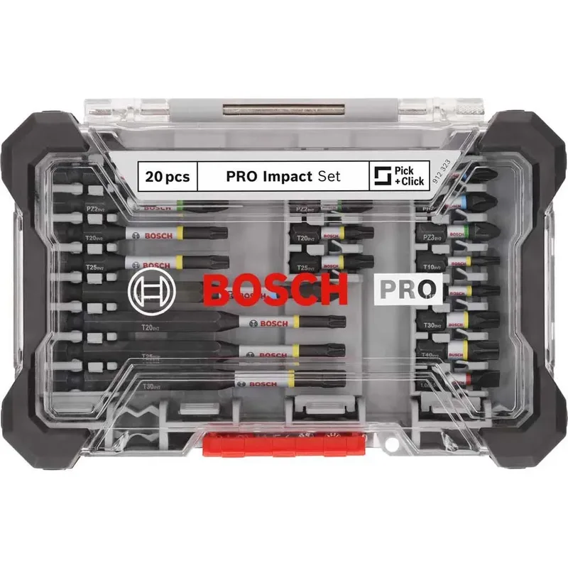 Bosch 20-delig Impact schroefbitset - Professional PRO - 2608521U74 by Bosch – product image 3 of 5