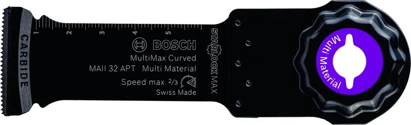 Bosch 2608664220 / MAII 32 APT MultiMax Precision Zaagblad - Starlock - Multimateriaal - 32 x 70mm - Carbide by Bosch – product image