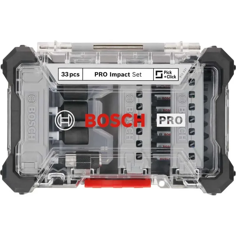 Bosch 33-delig Impact schroefbitset - Professional PRO - 2608521U76 von Bosch – Produktbild 3 von 4