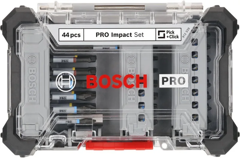 Bosch 44-delig Impact schroefbitset - Professional PRO - 2608521U79 by Bosch – product image 1 of 5