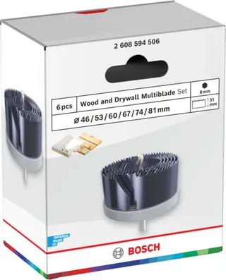 Bosch 46/53/60/67/74/81 X 31 Mm Holle Boor by Bosch Professional – product image 2 of 2