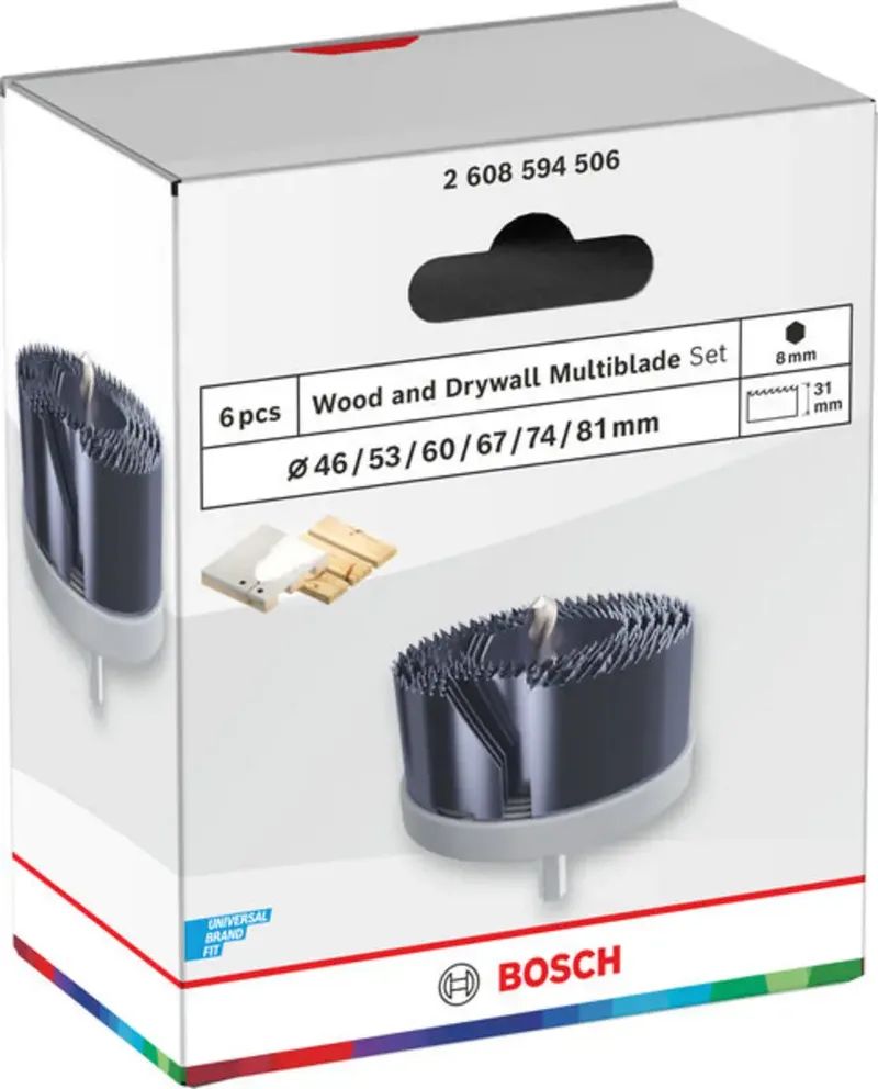 Bosch 46/53/60/67/74/81 X 31 Mm Holle Boor by Bosch Professional – product image 2 of 2