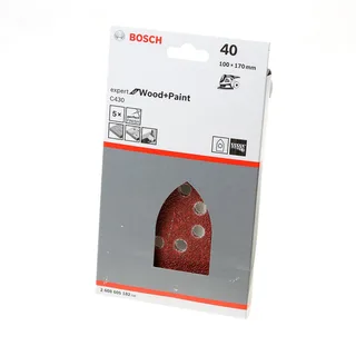 Bosch - 5-delige schuurbladenset 100 x 170 mm by Bosch – product image 1 of 2