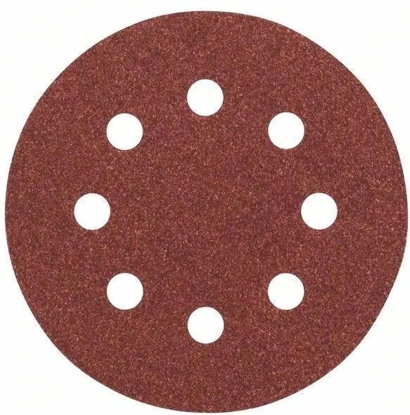 Bosch 5-delige schuurbladset voor excenterschuurmachines 115 mm geperforeerd - korrel 120 by Bosch Professional – product image