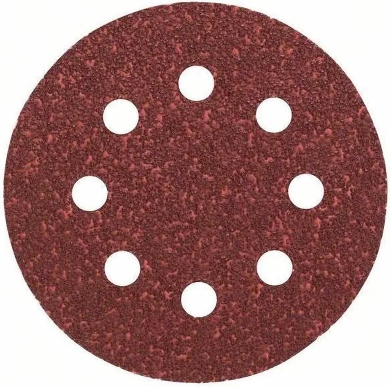 Bosch 5-delige schuurbladset voor excenterschuurmachines 115 mm - korrel 40 de Bosch Professional – image du produit