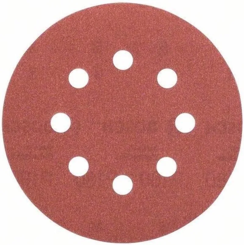 Bosch Accesorios Griptape Excentrique 8p Velcro 125 Mm G180 125 Mm 5 Unités de Bosch Professional – image du produit 1 sur 2