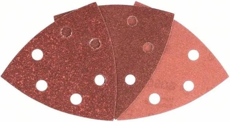 Bosch 6-delige schuurbladset voor deltaschuurmachines 93 mm - korrel 60; 120; 240 by Bosch Professional – product image