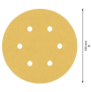 C470 Sanding Discs 6pcs van Bosch – productafbeelding 2 van 5