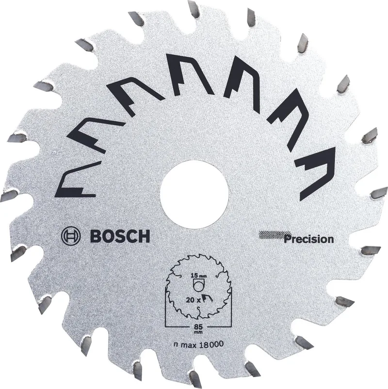 CIRKELZAAGBLAD 85x1.1/0.7x15 20T by Bosch Professional – product image