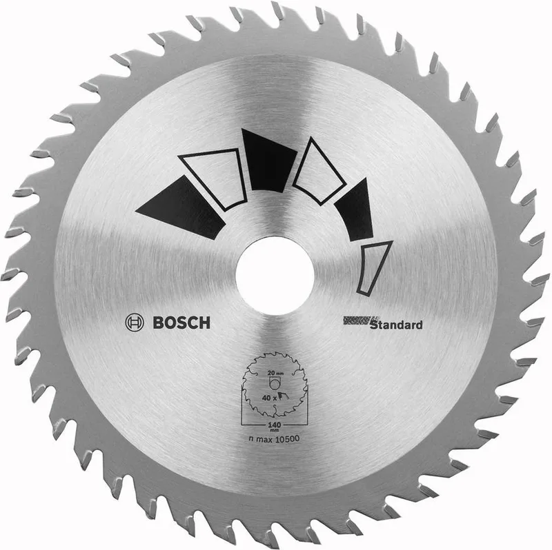 CIRKELZAAGBLAD BASIC 160X2.2X20/16,T24 (1) von Bosch – Produktbild