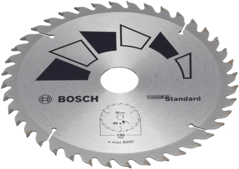 Cirkelzaagblad Basic 190X2.2X30/24 - 40 tanden by Bosch – product image