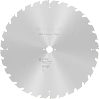 Cirkelzaagblad Construct Wood 450 x 30 x 3,8 mm, 32 de Bosch Professional – image du produit 1 sur 2