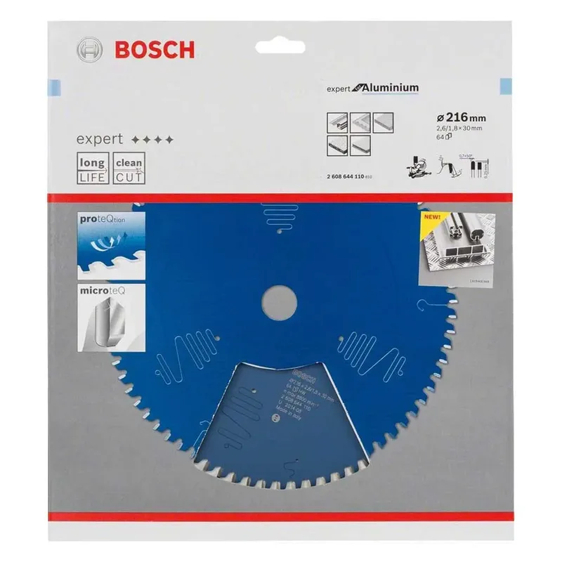Cirkelzaagblad Expert for Aluminium 235x30x2.6/1.8x80 T by Bosch Professional – product image 2 of 4