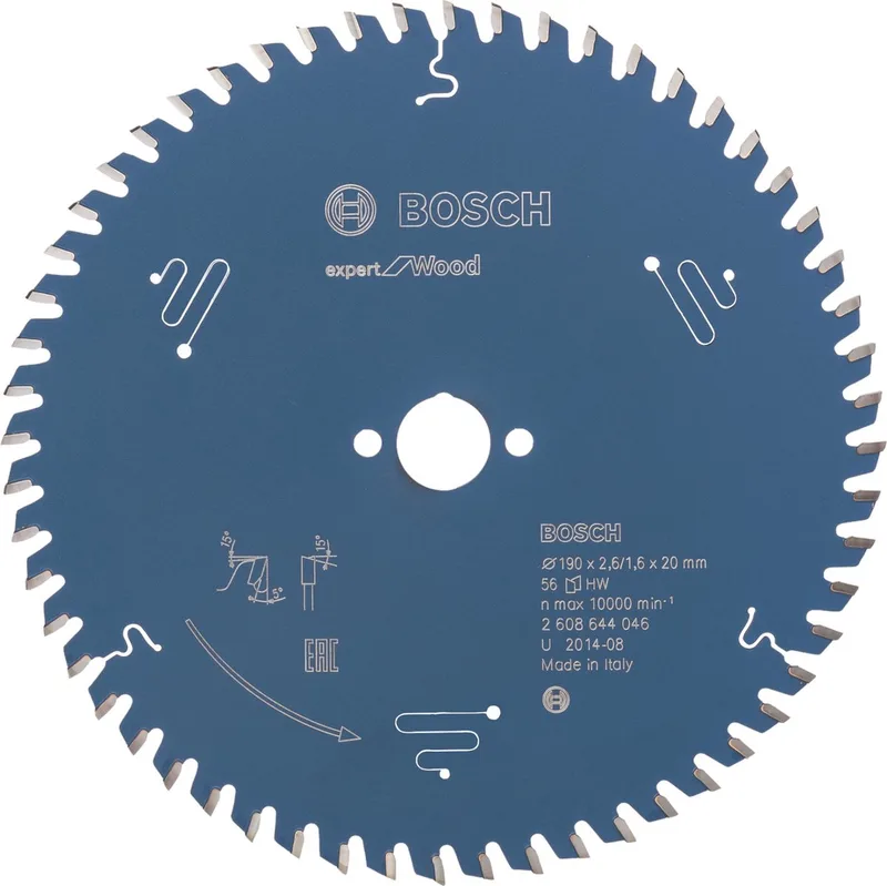 Cirkelzaagblad expert for ConstructWood 184x16x2/1.3x24 T von Bosch – Produktbild