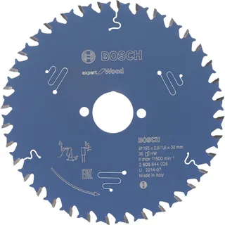 Cirkelzaagblad expert for HighPressureLaminate 160x20x2.2/1.6x48 T by Bosch Professional – product image 1 of 2
