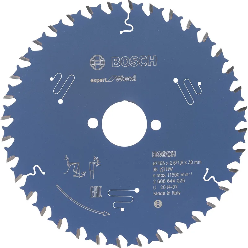 Cirkelzaagblad expert for HighPressureLaminate 160x20x2.2/1.6x48 T by Bosch Professional – product image 1 of 2
