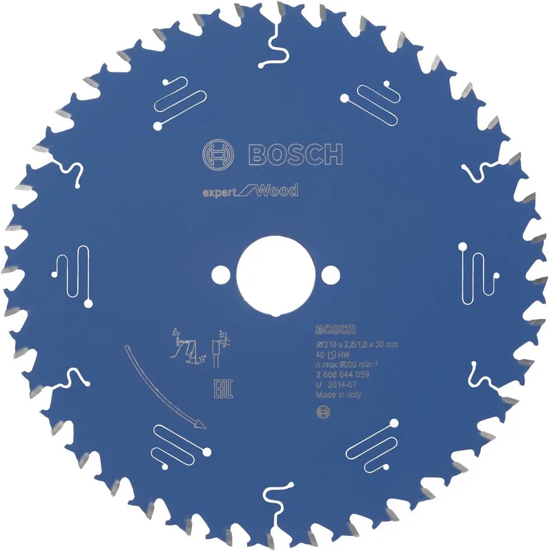 Cirkelzaagblad expert for HighPressureLaminate 190x30x2.6/1.6x56 T von Bosch Professional – Produktbild