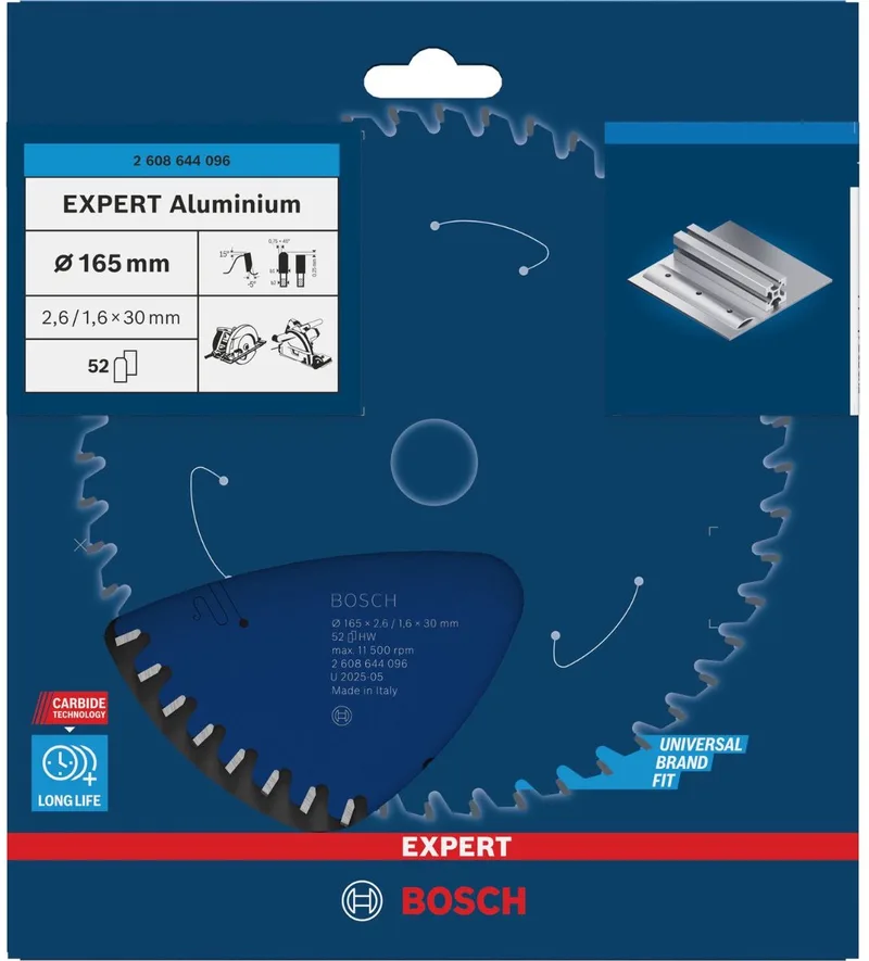 Cirkelzaagblad Expert for LaminatedPanel 160x20x2.2/1.6x48 T de Bosch Professional – image du produit