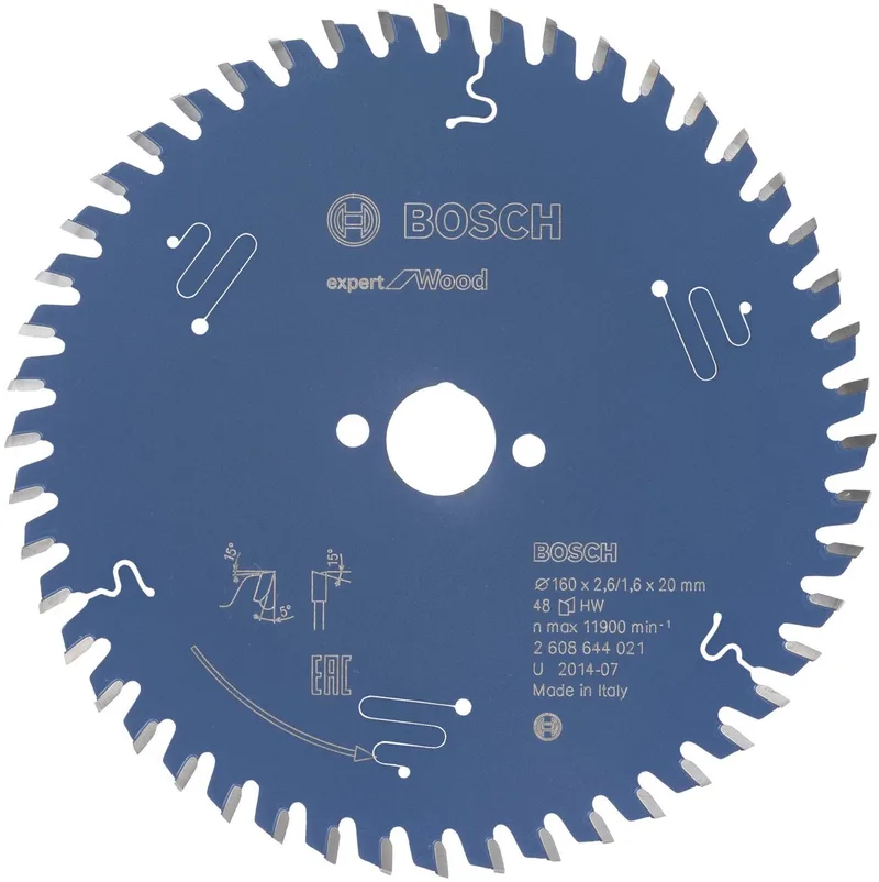 Cirkelzaagblad expert for Wood 150x20x2.6/1.6x24 T von Bosch Professional – Produktbild