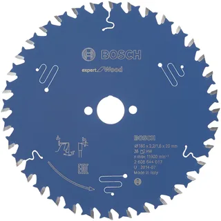Cirkelzaagblad expert for Wood 160x20x2.2/1.6x36 T by Bosch Professional – product image 1 of 2