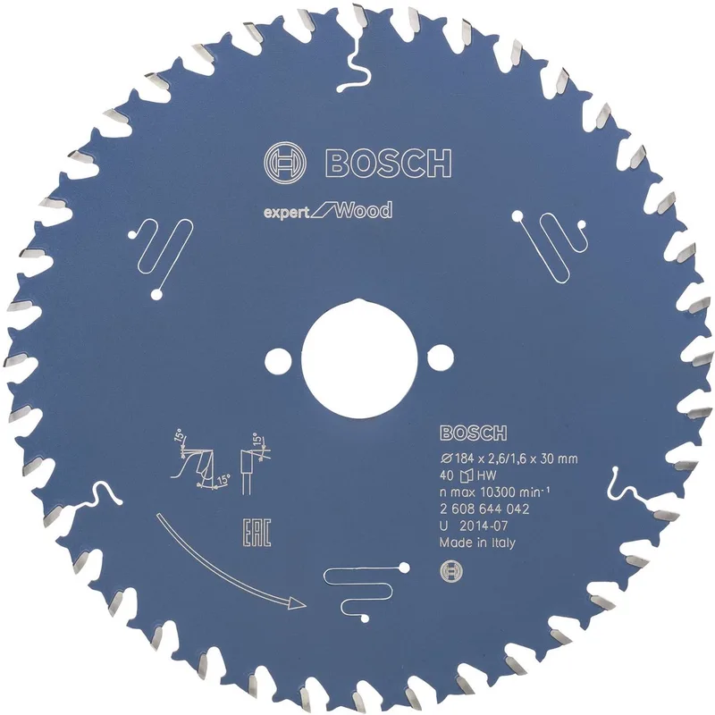 Cirkelzaagblad expert for Wood 180x20x2.6/1.6x36 T by Bosch Professional – product image