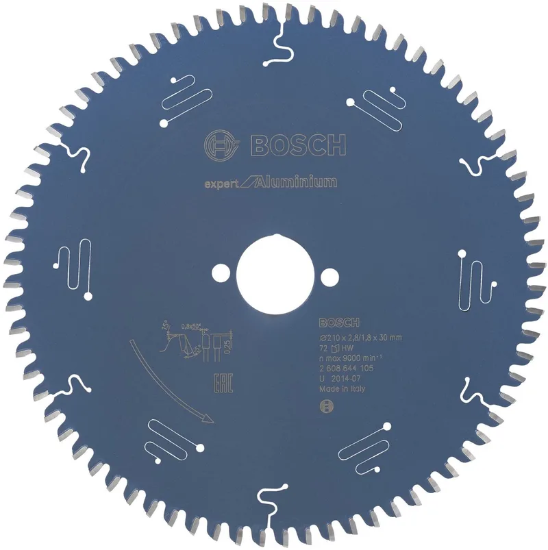 Cirkelzaagblad expert for Wood 184x16x2.6/1.6x56 T van Bosch – productafbeelding 1 van 4