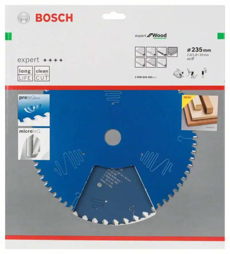 Cirkelzaagblad expert for Wood 210x30x2,8 48T by Bosch Professional – product image 2 of 2