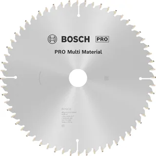 Cirkelzaagblad Multi Material 254 x 30 x 3,2 mm, 60 van Bosch – productafbeelding 1 van 2